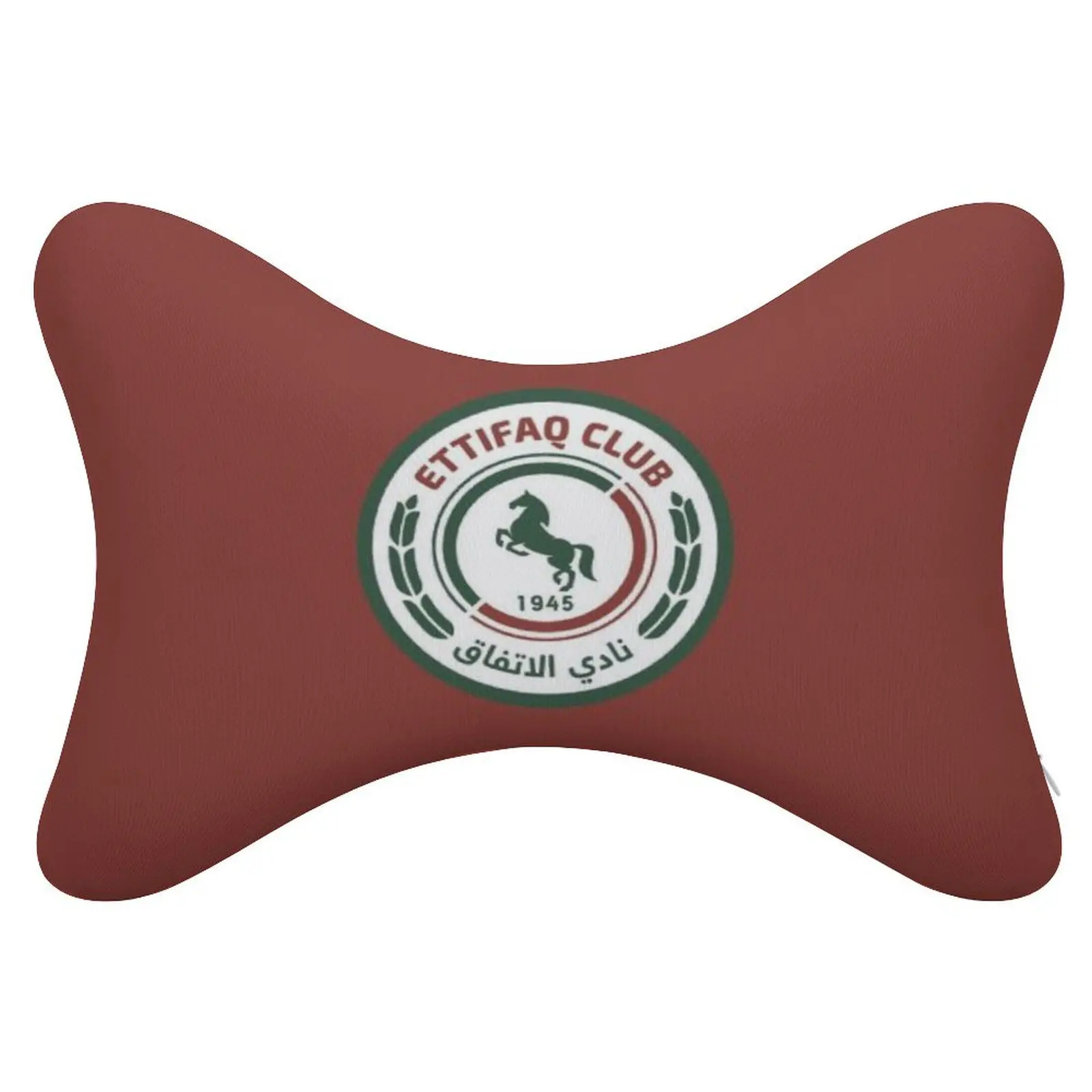 Al-Ettifaq Club FC Decor Car Neck Pillow Memory Foam Seat Headrest Pillow Rest Travel Cute Gifts Vertebra Relax Saudi Arabia