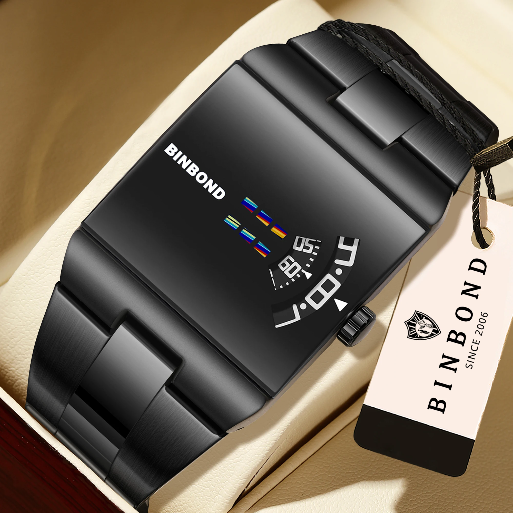 Luxury Watch Longines - BINBOND Original Design Accurate Quartz Watches