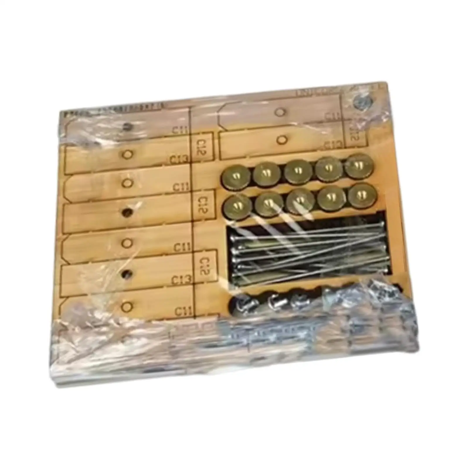 Ship Model Hull Planking Clamps Practical Wood Screw Clamps Hull Fastening Clips Long Reach Crafting Tools Self Assembly Kit