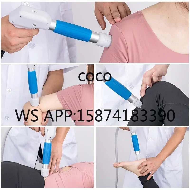 Medical Pneumatic Shock Wave Therapy Equipment Portable Physiotherapy Machine for Pain Relief & ED Treatment