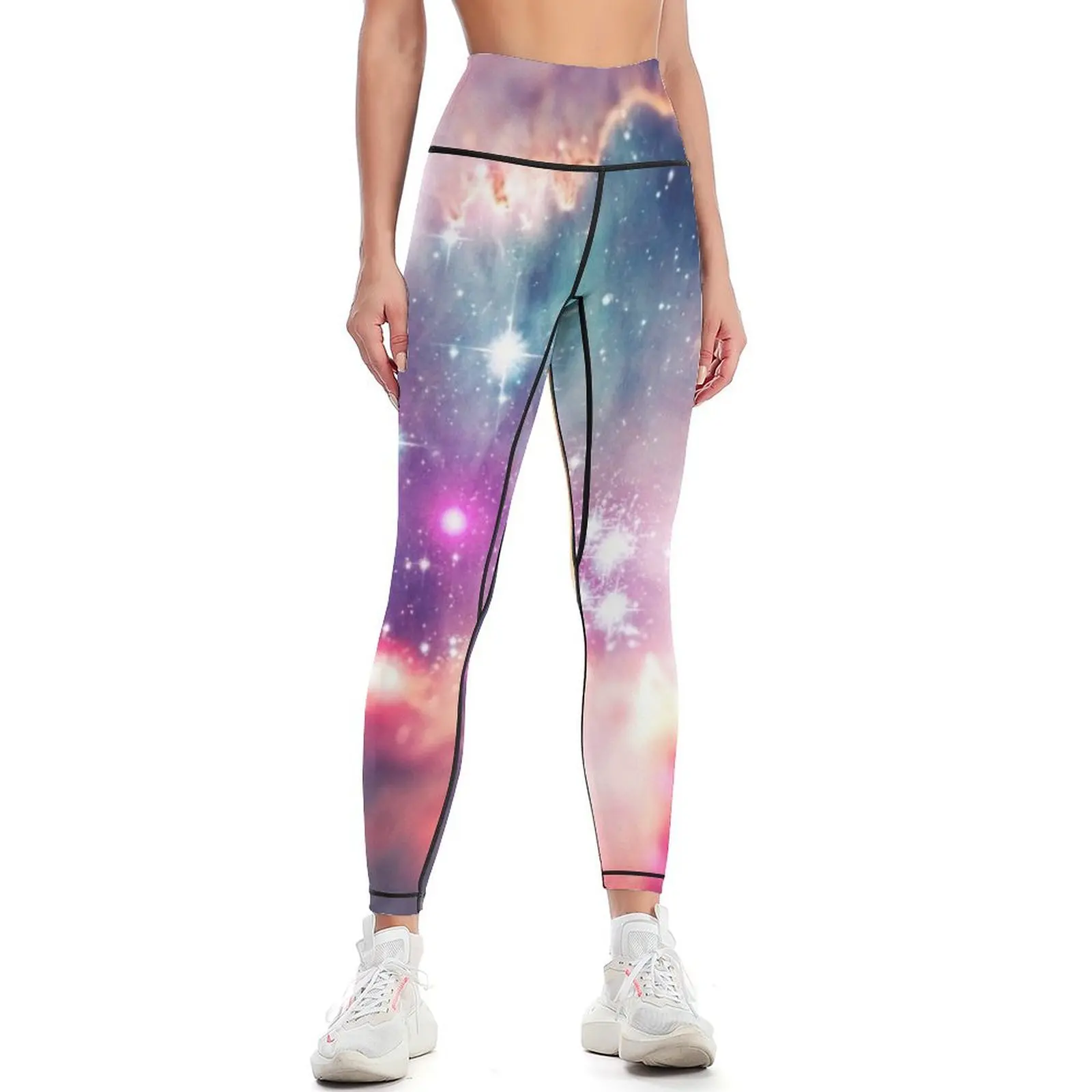 

The Universe under the Microscope (Magellanic Cloud) Leggings Women's push up Fitness woman Womens Leggings