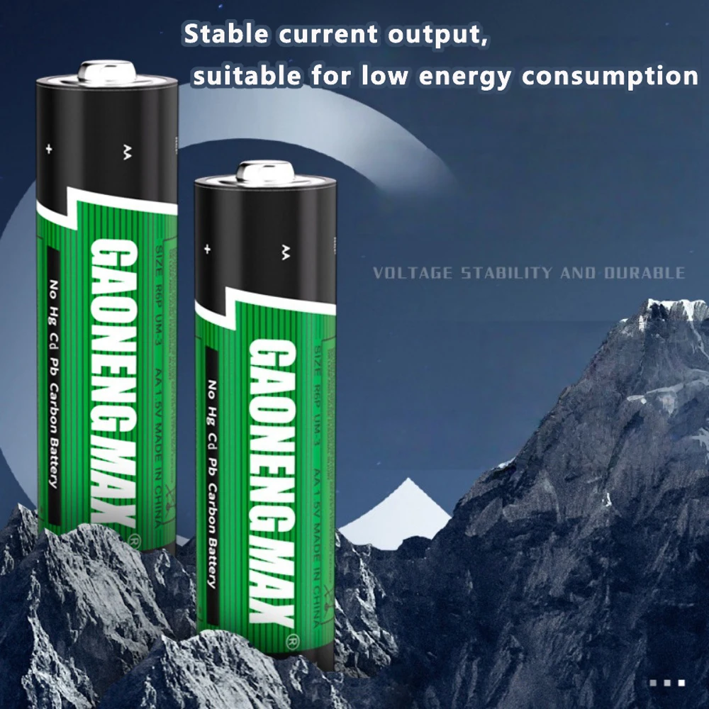AA R6 1.5V Carbon Zinc Battery 4-32PCS High Capacity Disposable Dry Batteries for Toys Remote Control LED Light Alarm Clock