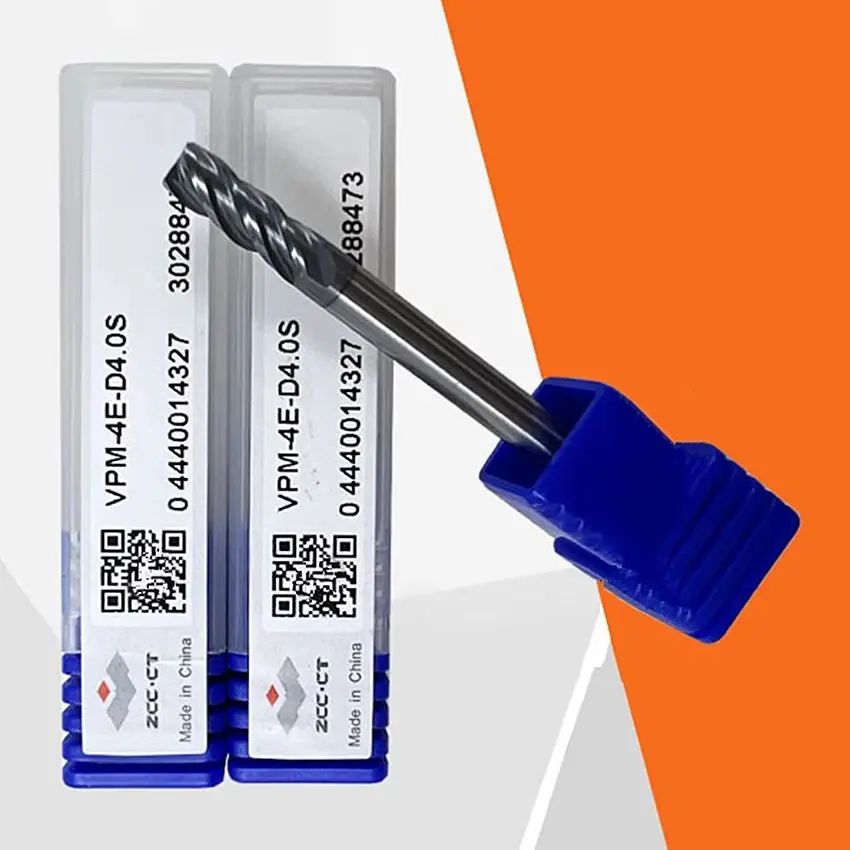 

VPM-4E-D1.0S/VPM-4E-D1.5S/VPM-4E-D2.0S/VPM-4E-D2.5S/VPM-4E-D3.0S/VPM-4E-D3.5S/VPM-4E-D4.0S ZCC.CT 4 flute end mills 4T End Mills