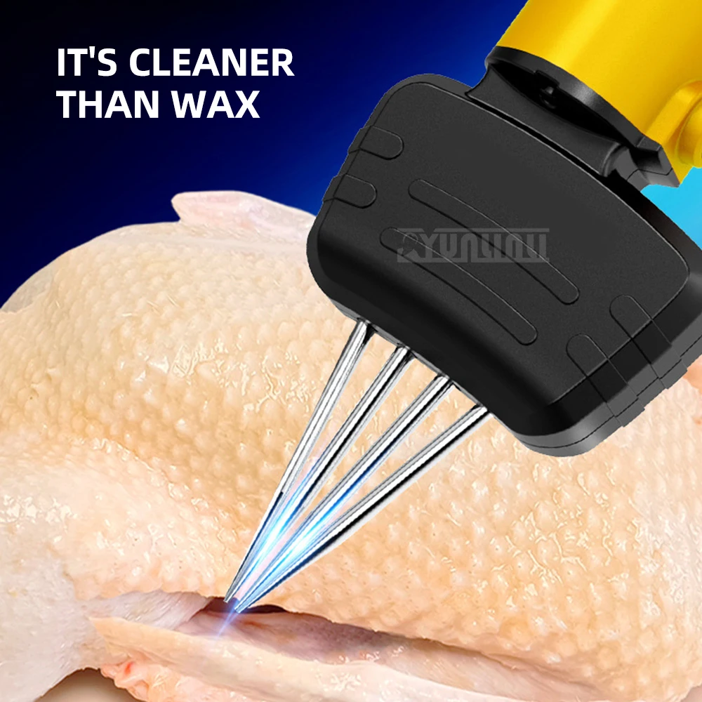 FG098F Automatic Hair Removal Tool for Poultry Fully Automatic Chicken Duck Goose Feather Trimmer Charging & Plug-In