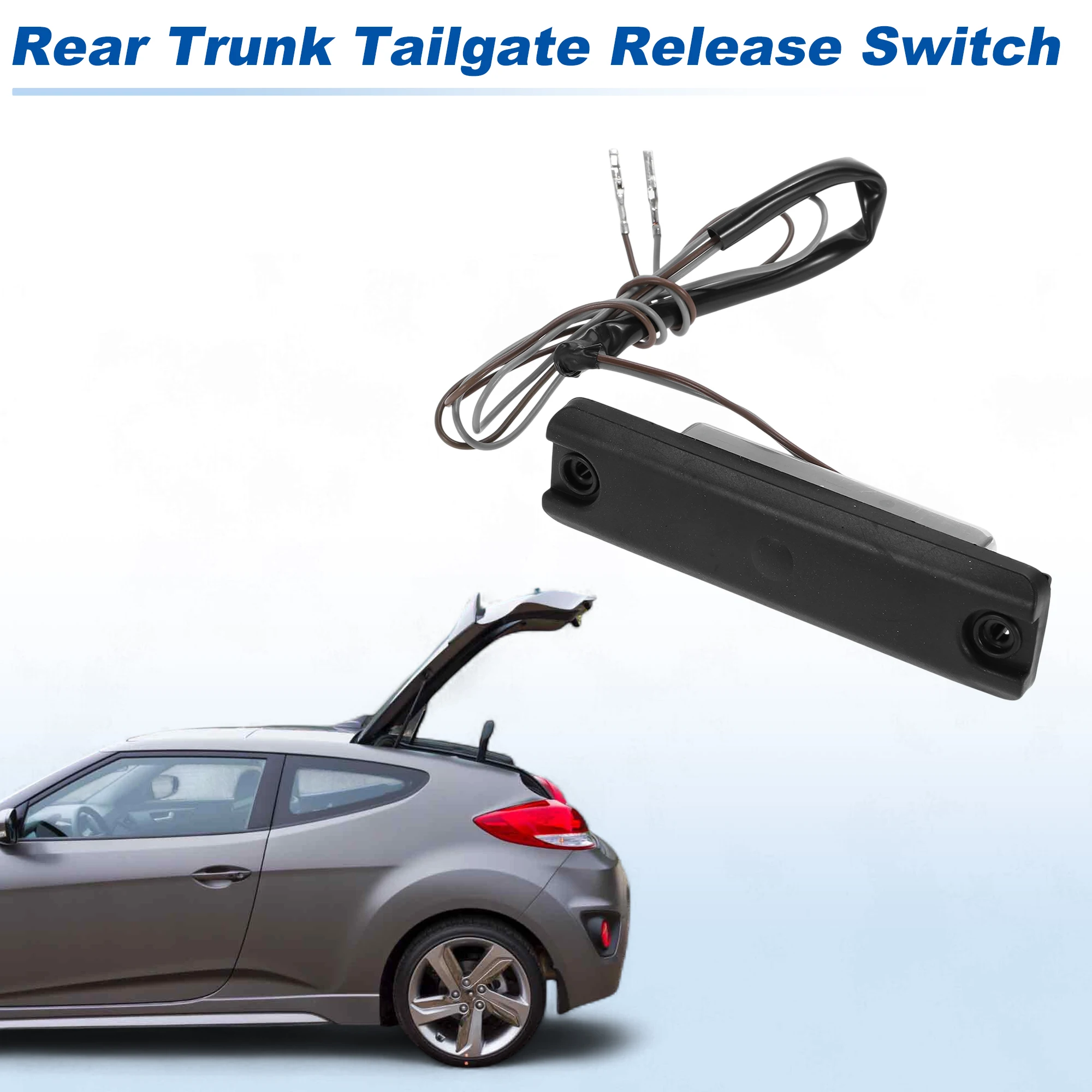UXCELL Tailgate Trunk Release Switch for Hyundai Santa Fe 2013-2019 No.81260-2W000