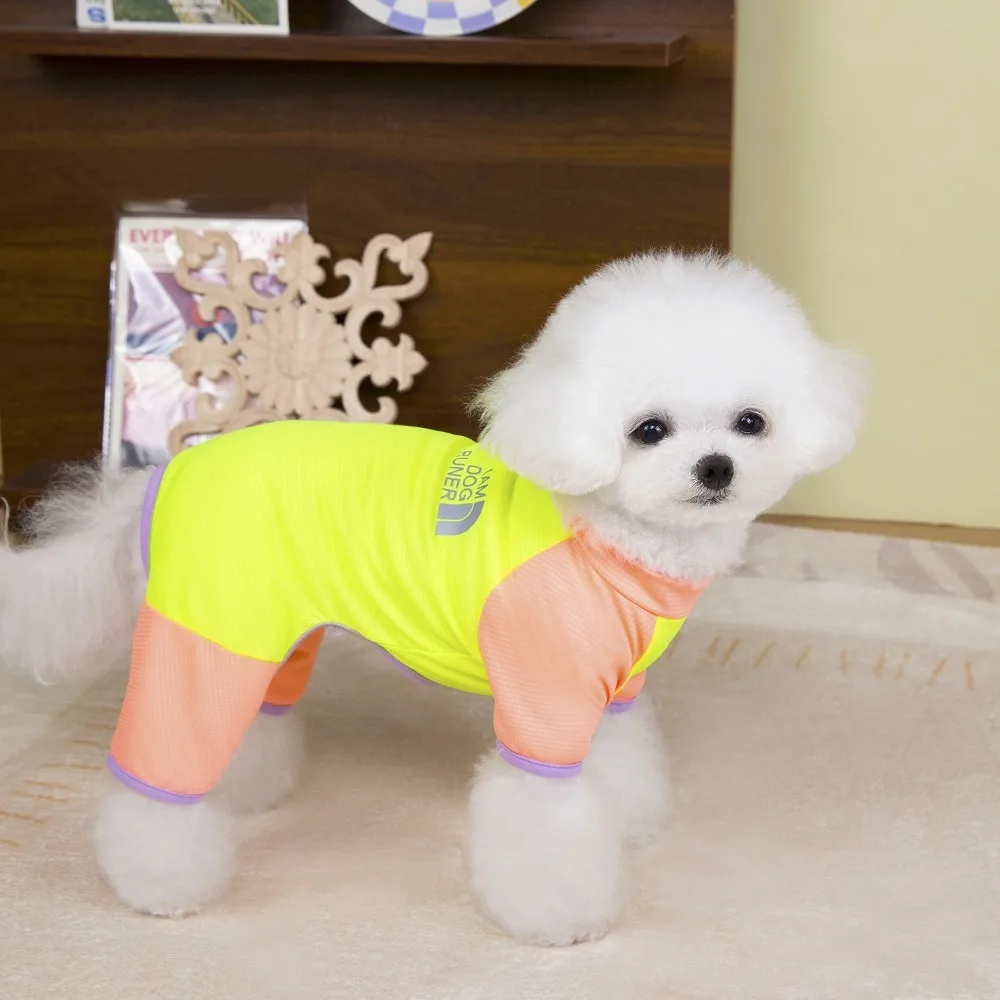 Pet Costumes Spring Summer Pet Dog T-shirt Four Legged Breathable Dog Sweatshirt Comfortable Pet Clothes For Small Dog Cat