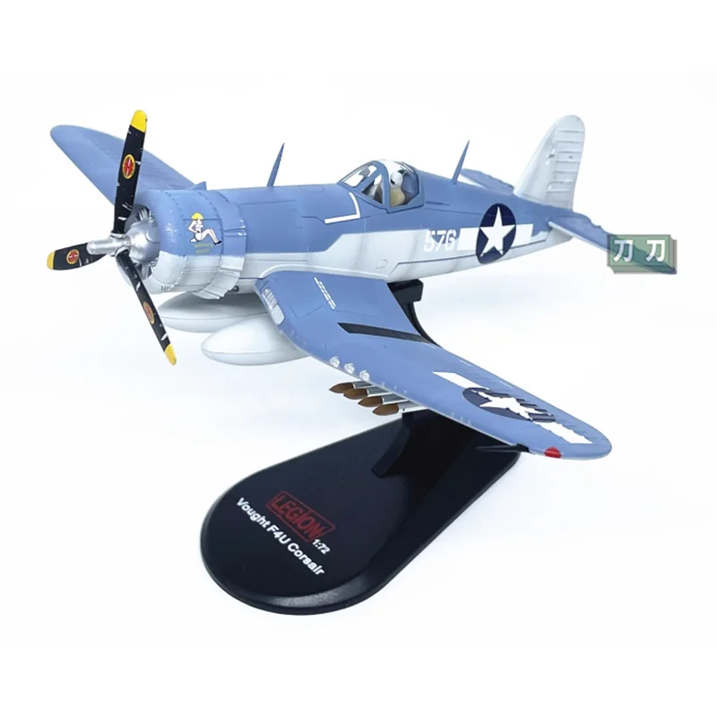 دييكاست 1/72 مقياس الولايات المتحدة F4U-1 القراصنة مقاتلة سبيكة نموذج طائرة تحصيل لعبة زخرفة الزخرفية