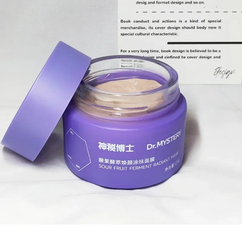 Mascarilla Facial MYSTEY DOCTOR con Extracto de Frutas Ácidas, Mascarilla de Lodo para Limpiar Poros, Controlar la Grasa, Hidratar y Humectar, Cuidado de la Piel Original