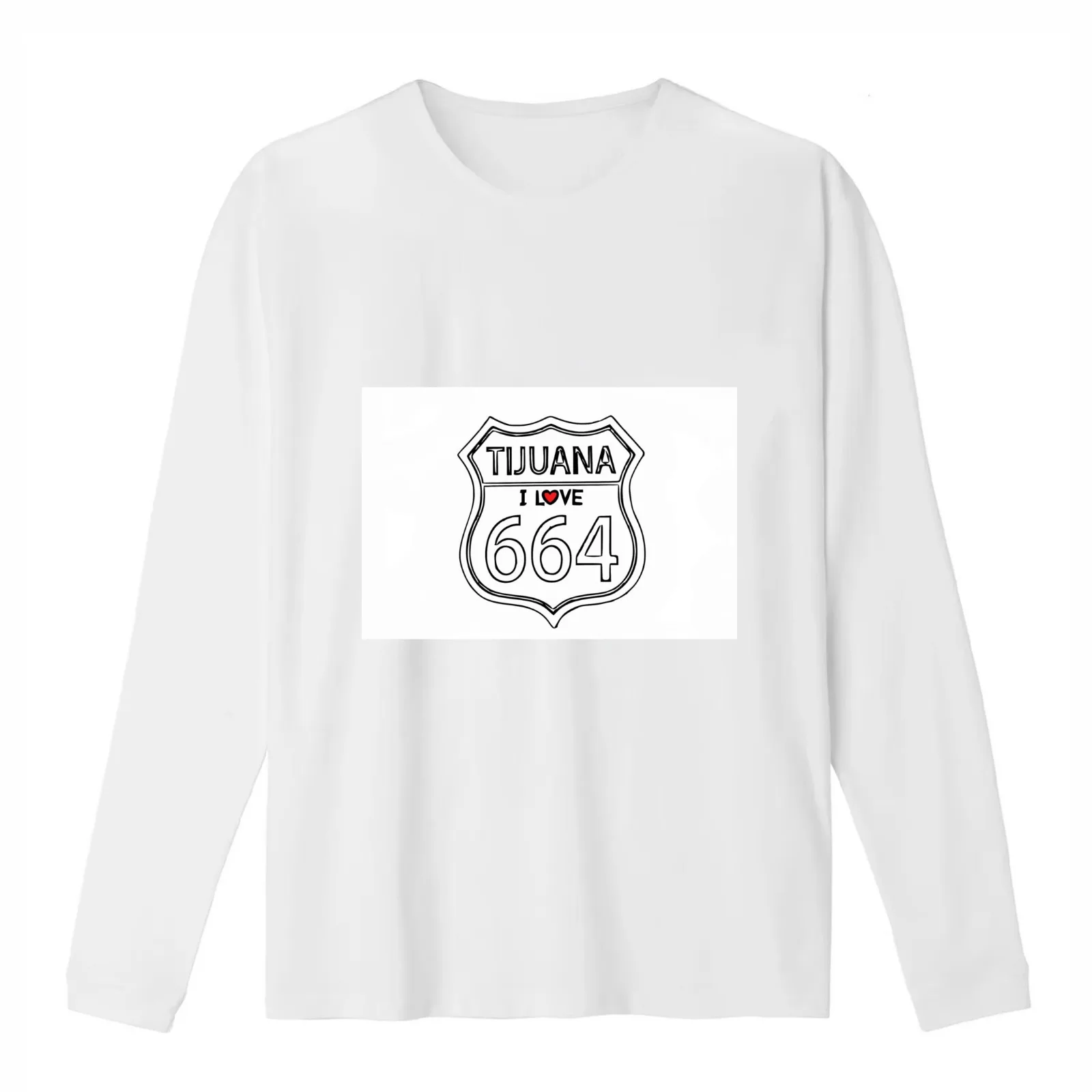 I Love Tijuana T-Shirt Summer Casual Cotton Tee Oversized Streetwear Tops Vintage Graphic Print Loose Fit Short Sleeve