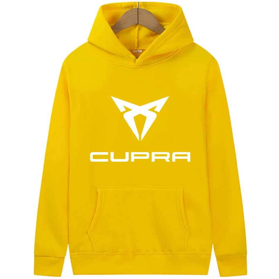 Brand Car Logo Hoodies Men Women Printing CUPRo Hooded Sweatshirts Winter Autumn Clothes Couple Outdoor Pullover Euro Size S-3XL