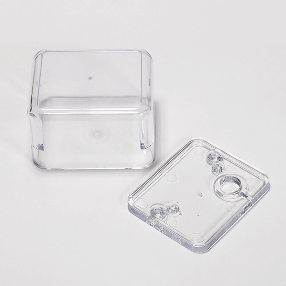 

3 Pcs Music Box Accessories Plastic Transparent DIY Kits Acrylic Musical Boxes Repair Parts Handmade Crafts