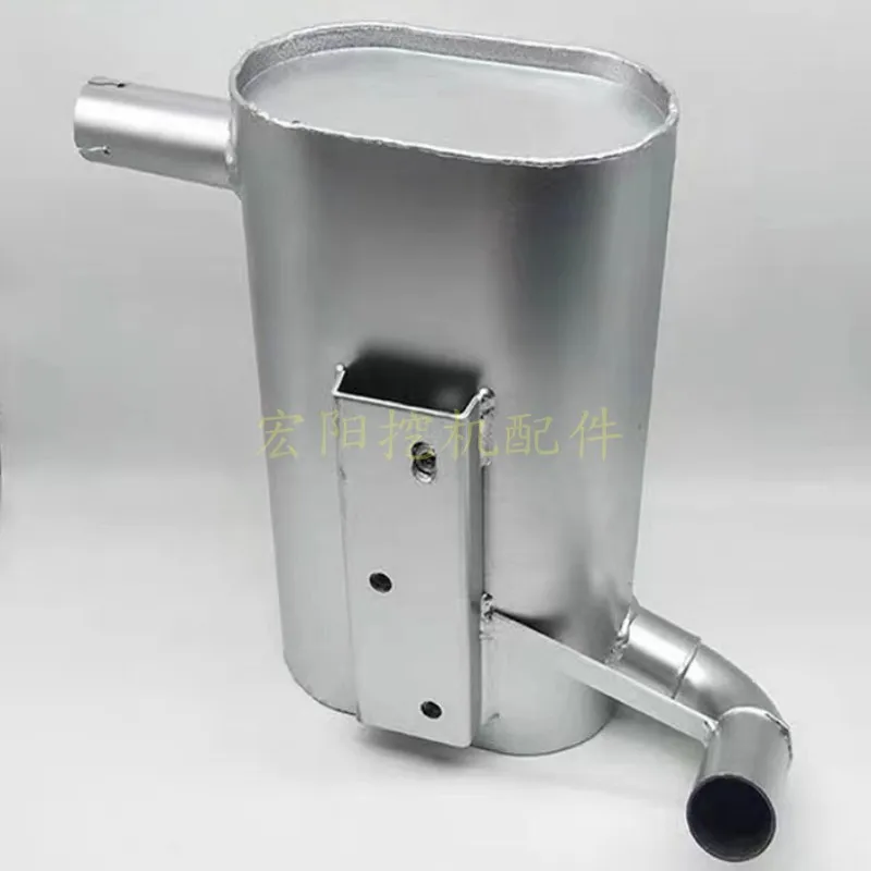 Excavator Parts Kubota Micro Excavator U15 20 25 30 35 40 Muffler Exhaust Pipe Muffler Smoke Pipe with high quality