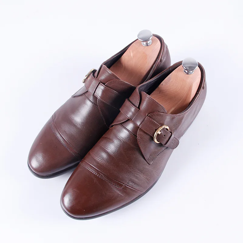 Wood Shoe Support single-tube Spring Adjustable Natural Fragrant Wood Shoe Last Silver Double Size