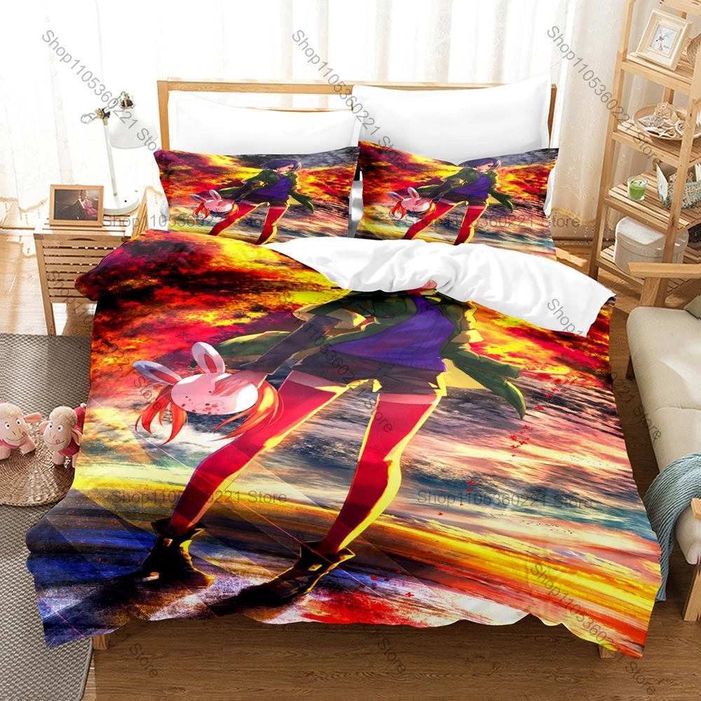 Personality 3D Printed Tokyo Ghoul Kirishima Touka Bedding Set New Duvet Cover With Pillowcases Single Double Full Size