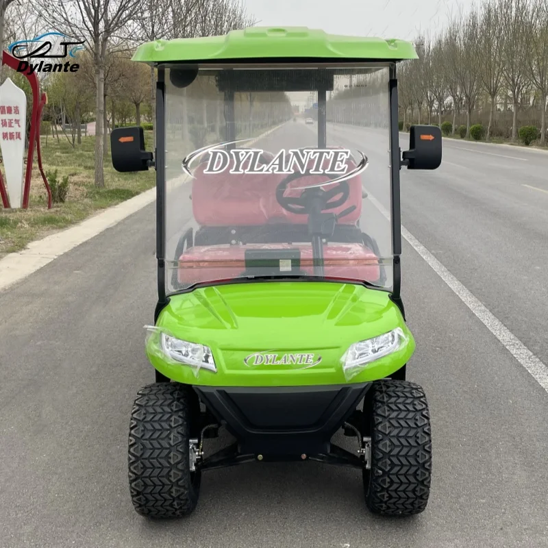 High-Performance 72V Electric 6-Seater Golf Cart All-Terrain Lifted Design with Maximum Durability for Off-Road Capability