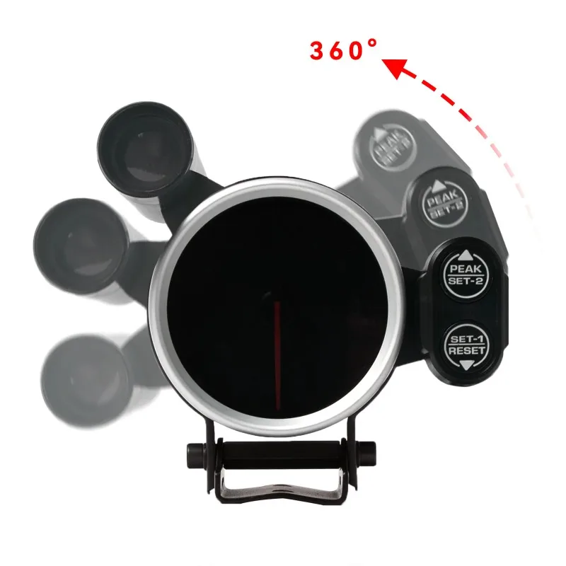 80MM 7 Color New Auto Car Tachometer Gauge 0-11000 Rpm Meter High Speed Stepper Motor With Shift Light And Peak Warning