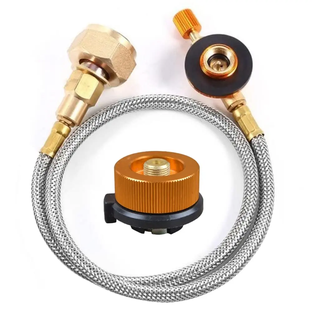 

Outdoor camping gas stove adapter, cassette furnace trachea inflation valve conversion head, cassette furnace accessories