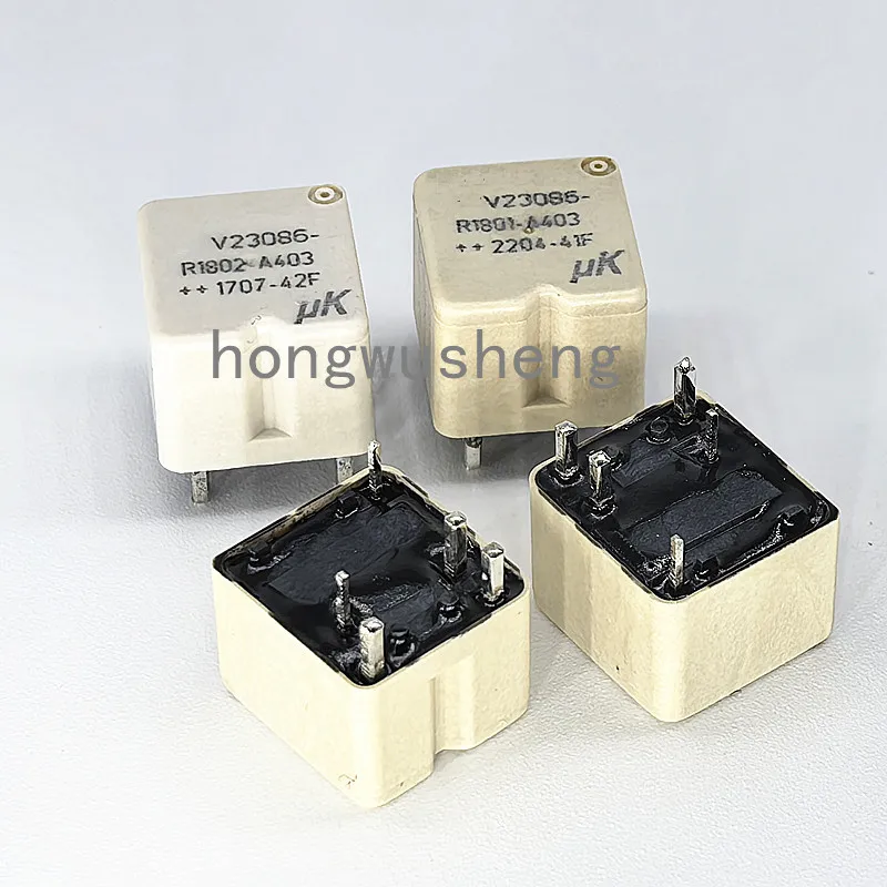 100% New 2pcs  V23086-R1801-A403  V23086-R1802-A403 DC12V  relay  30A  5pins