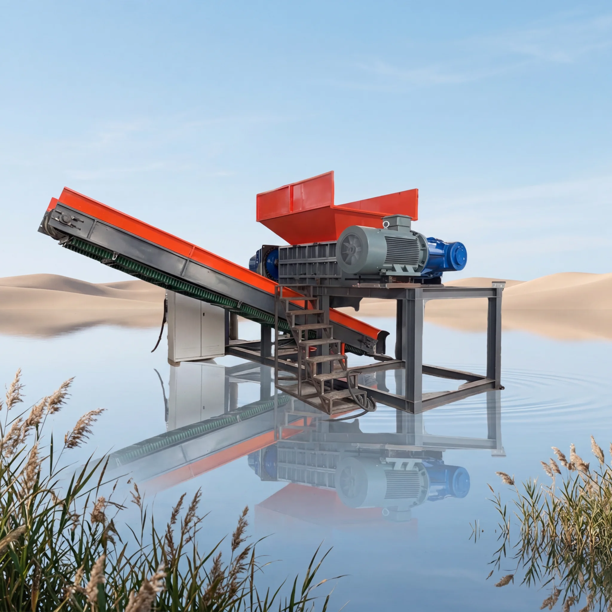8-12 T/H Automatic Biomass Wood Chip Pellet Production Line Bearing Engine for Wood Waste Recycling-Turning Waste Wood Fuel