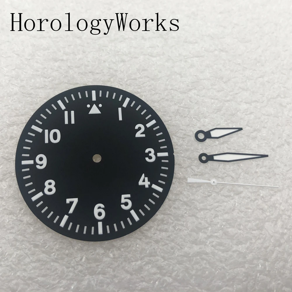 35.5 مللي متر الطلب العقيمة + الأيدي مضيئة صالح Mingzhu2813/3804 Miyota8205/8215/821A ساعة يد تعمل بالحركة أجزاء