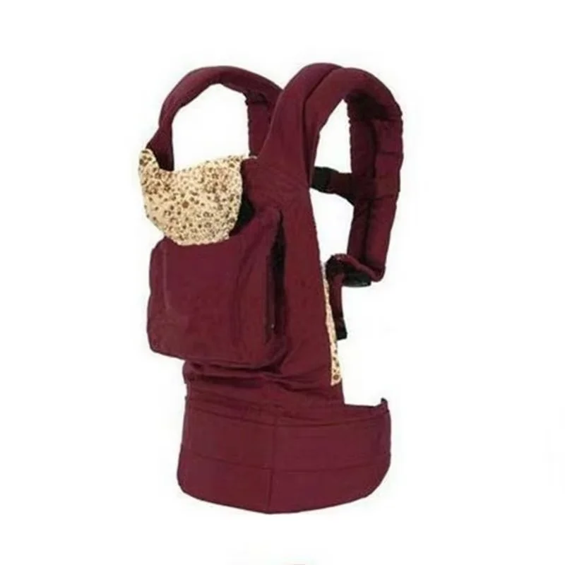 Mochila Portabebés Ergonómica con Bolsa de Almacenamiento, Canguro, Portabebés Tipo Sling, Asiento de Cadera para Recién Nacidos de 0 a 48 Meses