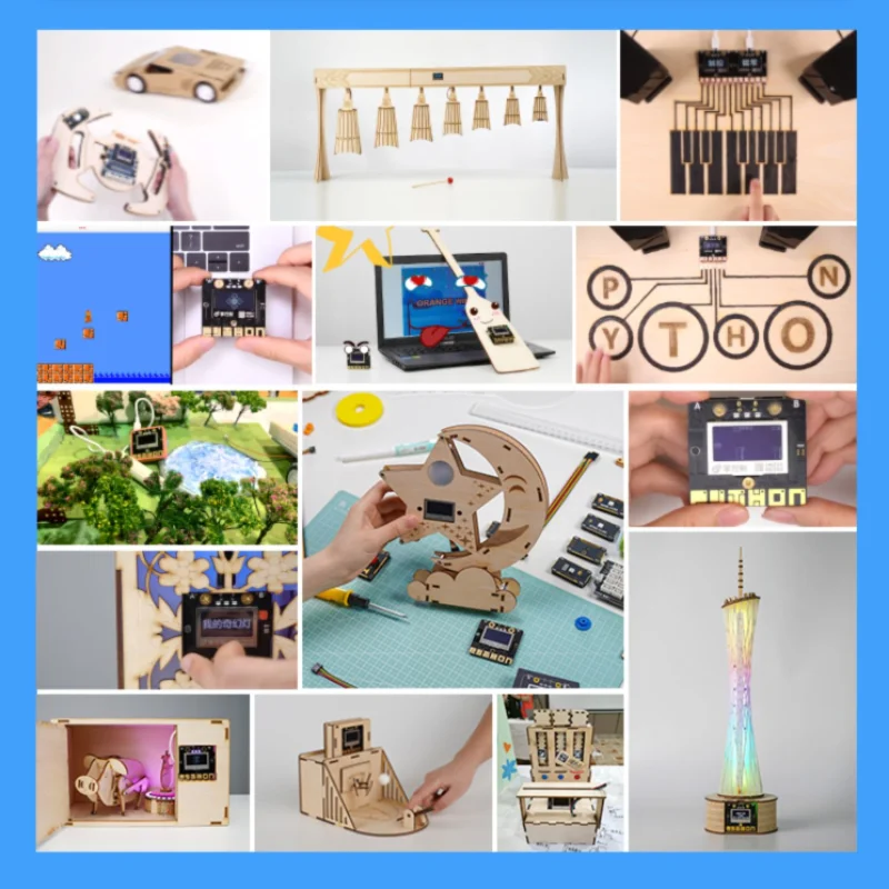 لوحة تحكم 2.0 ShengSi برمجة بايثون الرسمية مقدمة ضيف إلى مجلس تطوير التعليم AI intell micr: bin 2