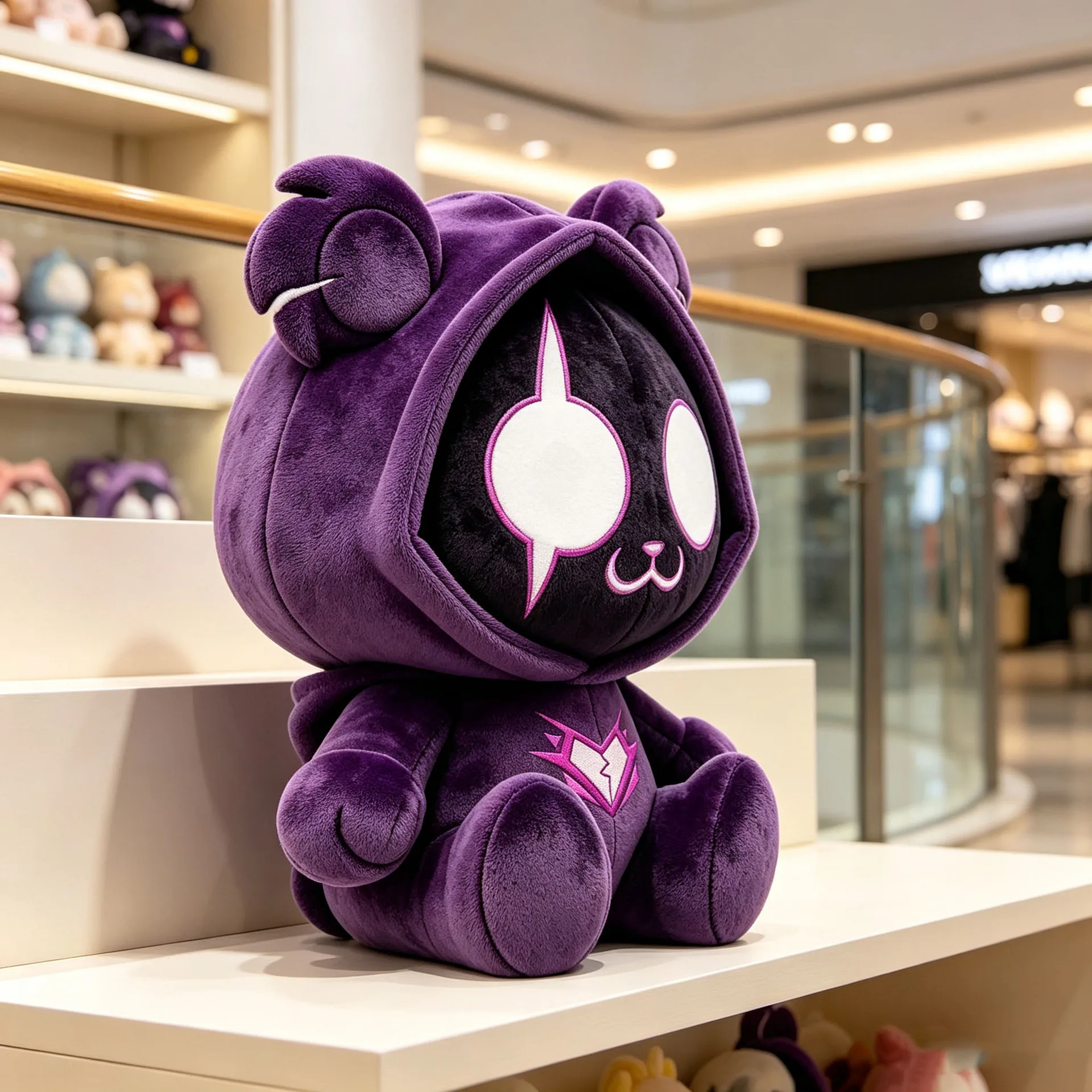 New Fortnite Cartoon Raven Team Leader Plush Toy Water Sprite Air Sprite Fire Sprite Peluche Pillow Decor For Game Birthday Gift view 4