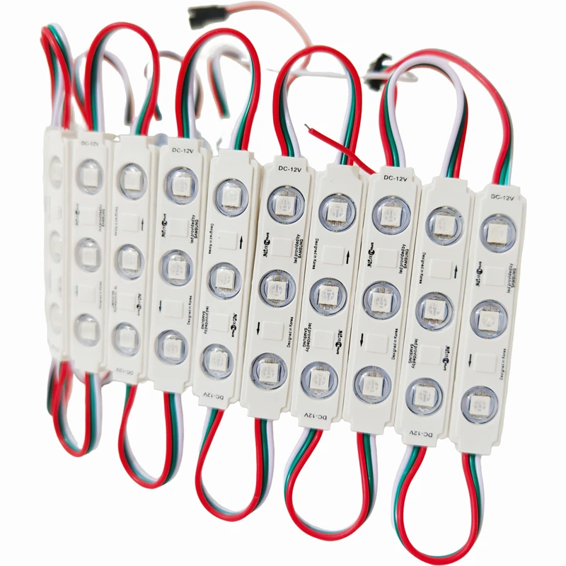 100-moduli-led-ws2811-dc12v-impermeabili-ip65-a-colori-completi-per-insegne-pubblicitarie-lettere-luminose-e-decorazioni