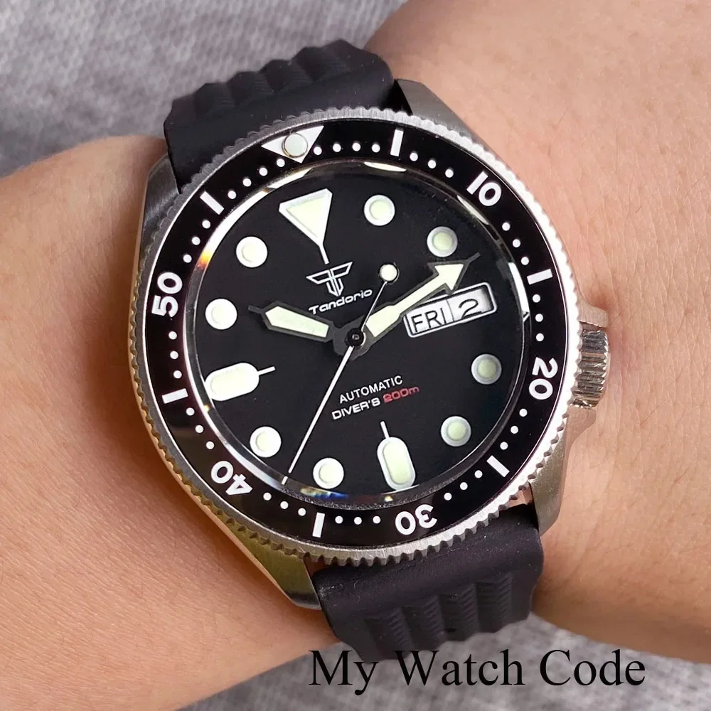 SKX013 SKX Mod ダイブ 37 ミリメートル NH36AA 自動腕時計 200
