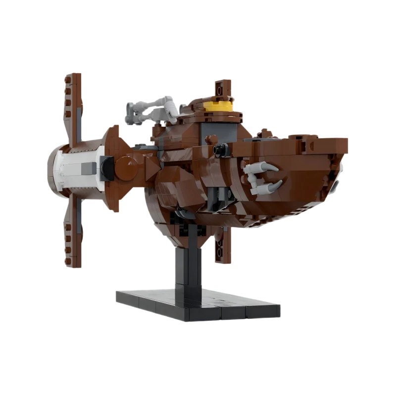 Beroemde Film Serie MOC-227180 Interstellaire Schip Bouwstenen Assemblage Model Originaliteit Bricks Collector Sets Speelgoed Geschenken