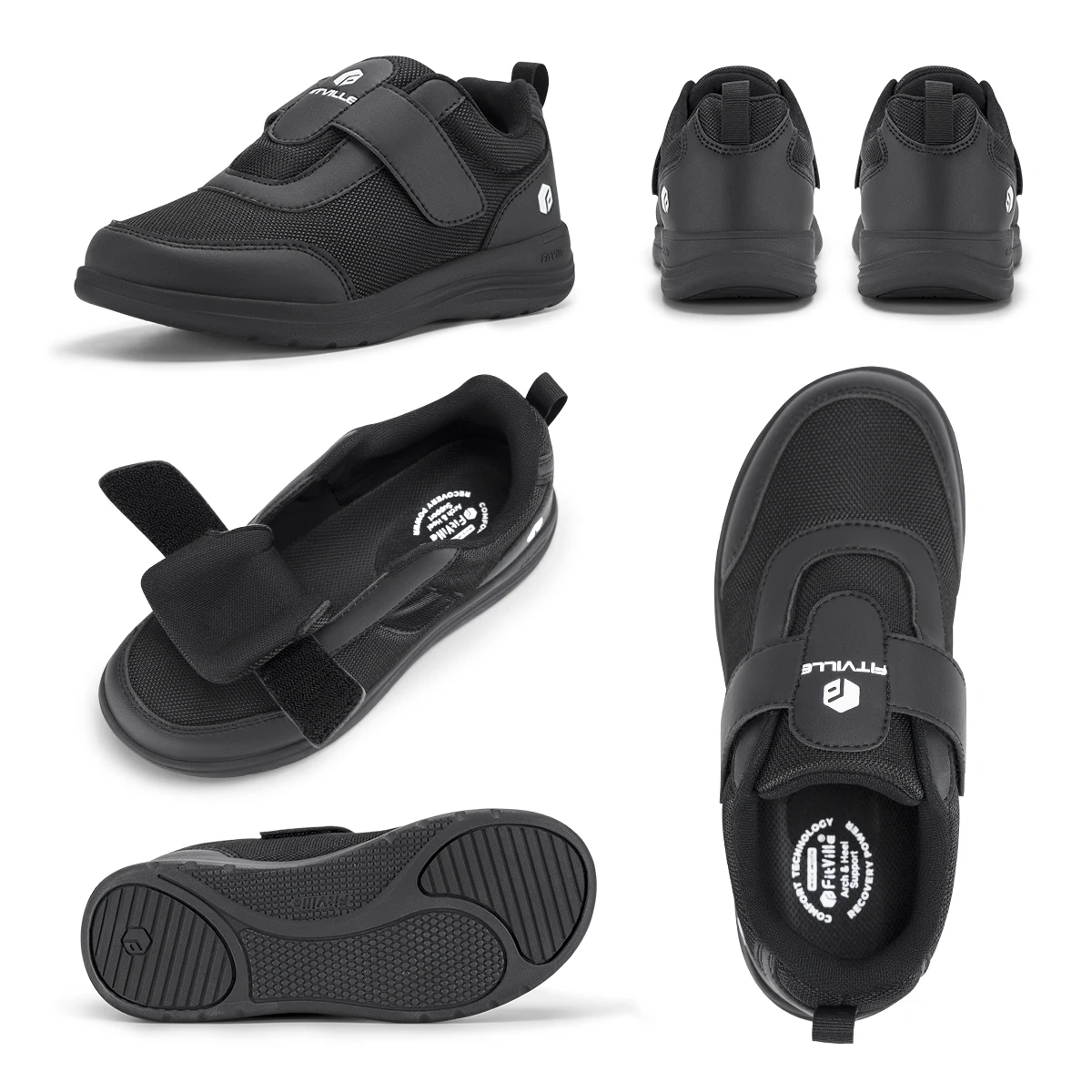 FitVille Dames Diabetische Sch - Women'S Shoes With Arch Support recensie en prijs