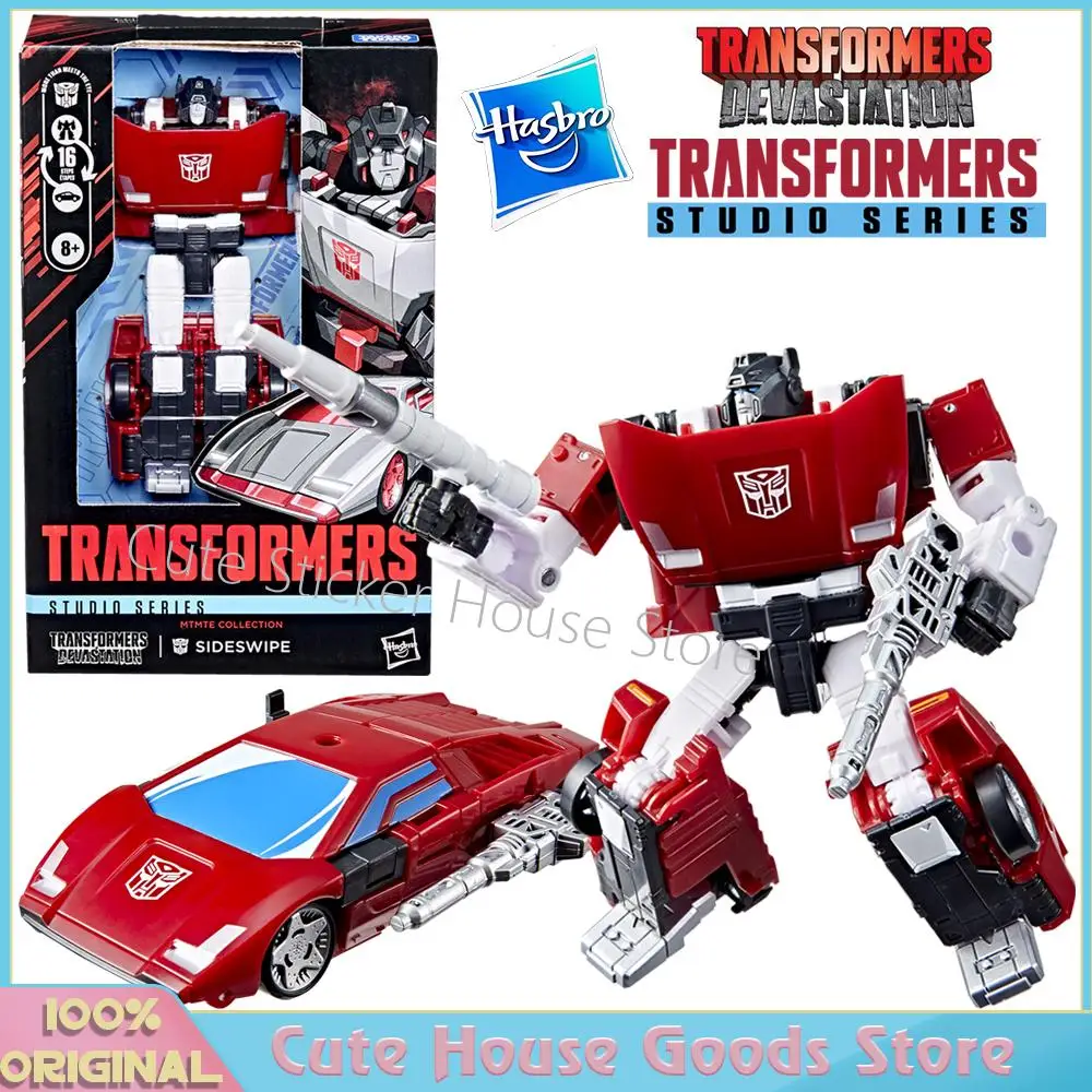 

In Stock Original Hasbro Studio Series Transformers Studio Series Deluxe Class Devastation Sideswipe Action Movie Figures Toys