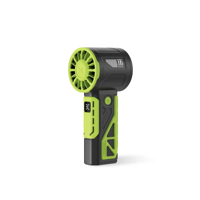 Violent Turbine High-speed Handheld Fan Outdoor Portable Rechargeable Usb Stepless Speed Regulation Large Wind