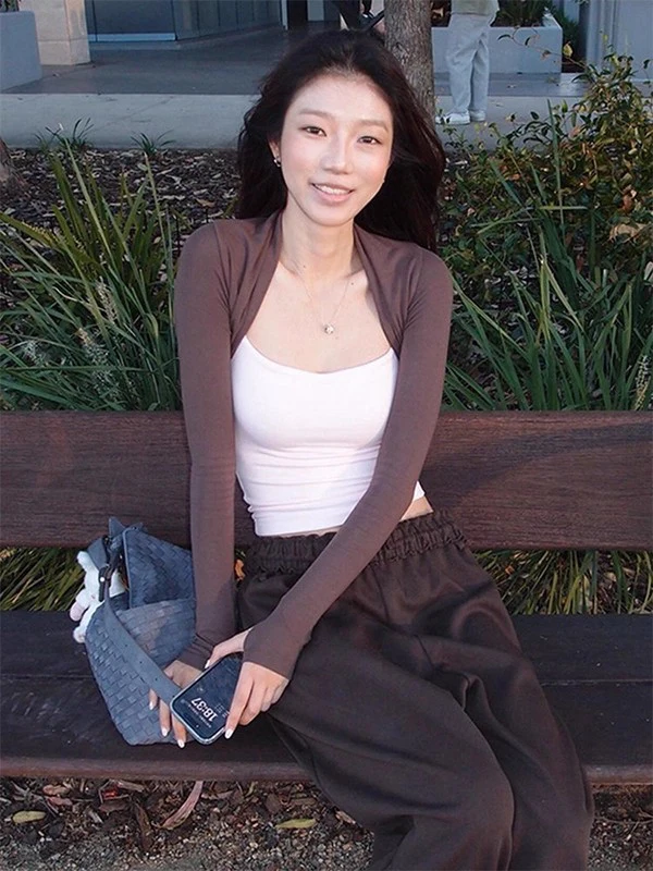 

Американский цветной блейзер-топ для женщин, новый зимний приталенный топ с подплечниками для повседневной носки