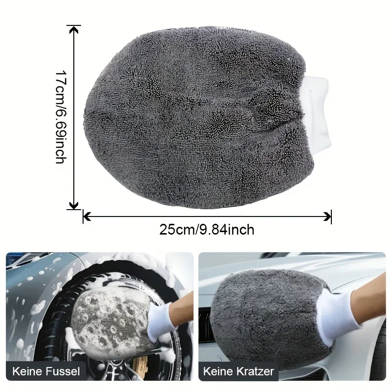 11pcs Car Cleaning Kit That Includes a Tire Brush, Microfiber Cleaning Gloves, Making It an Excellent Choice for Car Cleaning