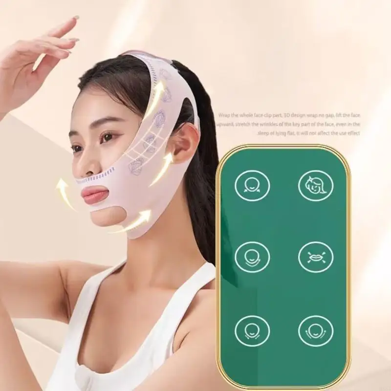 Cinghia sollevamento del viso regolabile E65F per il contorno a forma forma e le rughe della fronte riducono