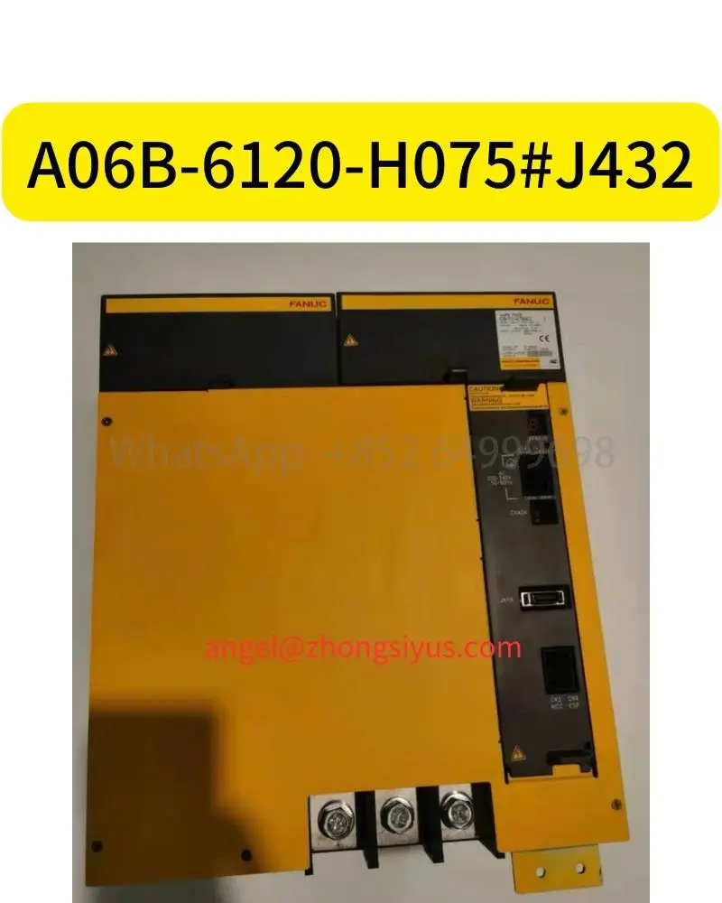 A06B-6093-H173 módulo amplificador servo drive usado para sistema CNC