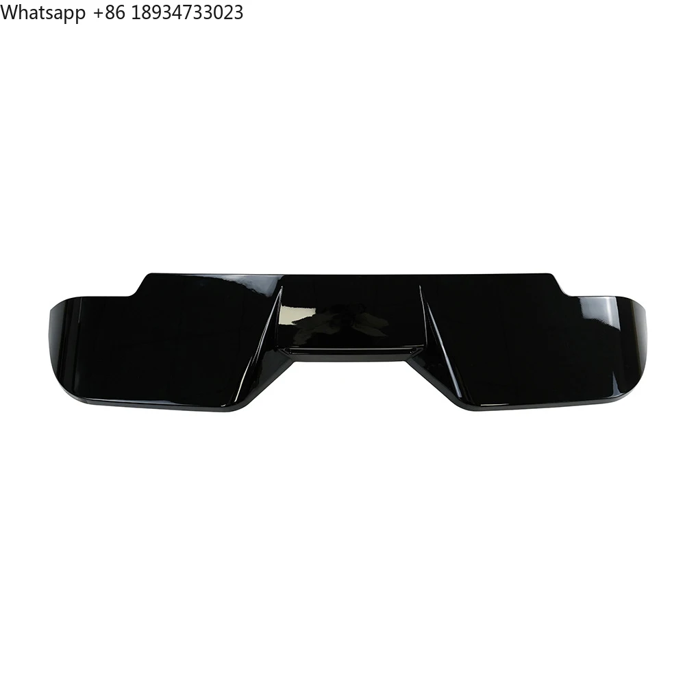 سبويلر ذيل السيارة باللون الأسود اللامع ABS جديد لجناح سبويلر سقف المدافع لسيارة لاند روفر ديفندر 2021 2022 20223