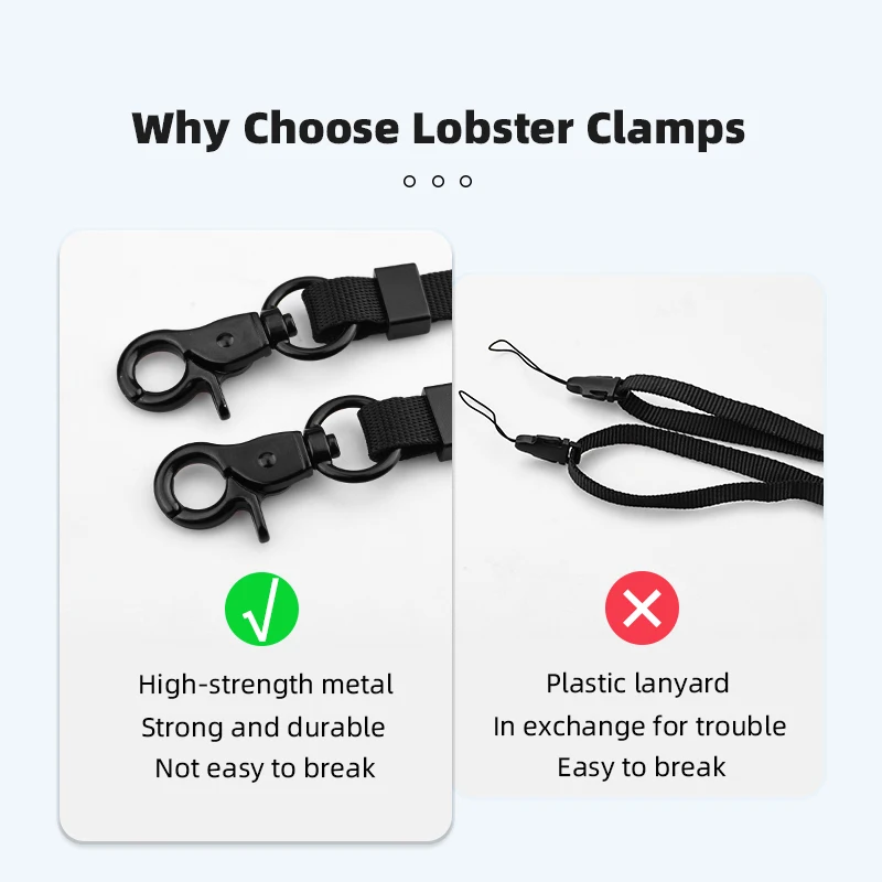 Cordón para DJI Mini 3 Pro RC con pantalla de Control remoto correa para el cuello para Air 3/Mavic 3 Pro cinturón ajustable accesorio para Dron