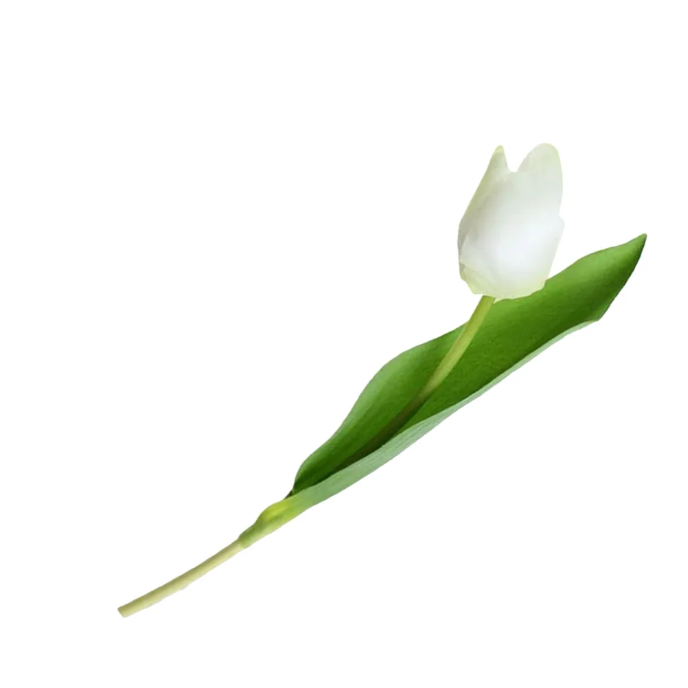 

Artificial Flowers Faux Tulip Real Touch Yellow Bouquet Wedding Decor Indoor Outdoor Eco Friendly PU Material