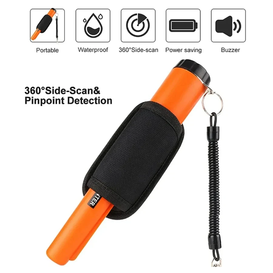 Positioning Rod Handheld Underground Metal Detector GP Pointer Handheld Waterproof High Sensitivity Security Detector