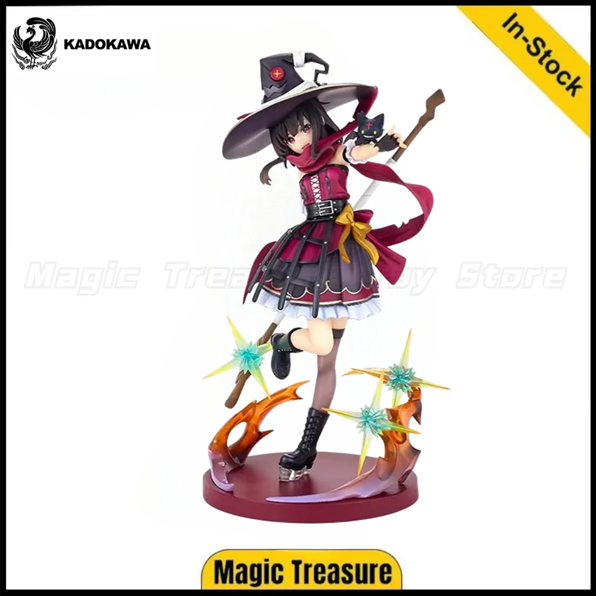 

【In stock】 Original KADOKAWA KDcolle Kono Subarashii Sekai Ni Shukufuku O! Megumin Anime Model Figure Toys