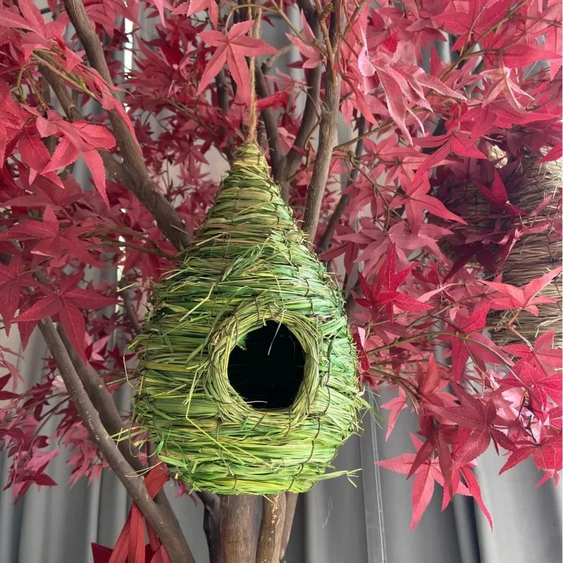 

Straw bird's nest, parrot's nest, warm bird's nest, cage supplies, utensils, tiger skin nest decoration supplies