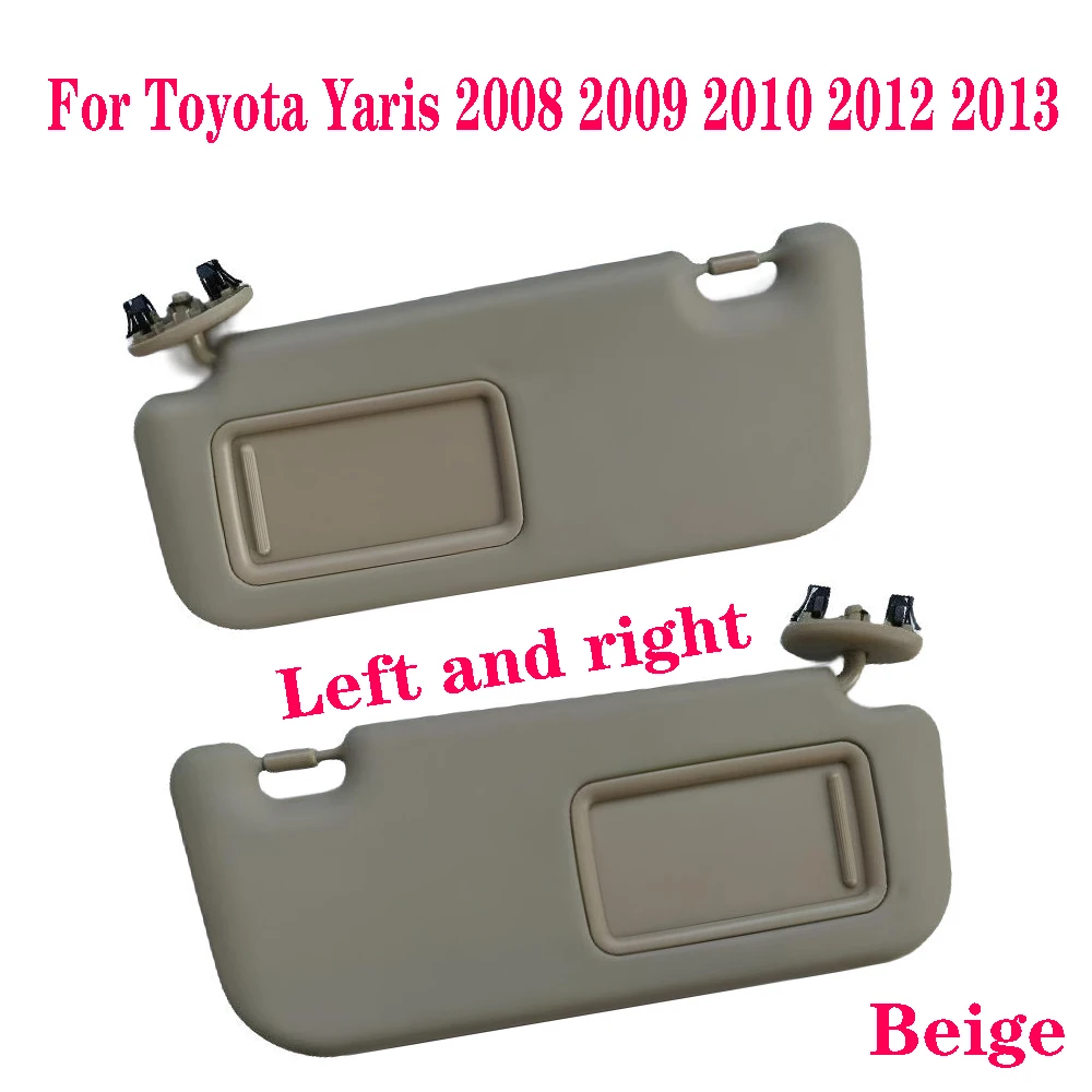 

74320-52810 Солнцезащитный козырек для автомобиля TOYOTA Yaris, беспроводной, подходит для моделей 2008-2013 годов выпуска