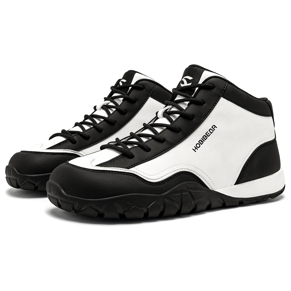 HOBIBEAR Mid-Top Wanderstiefel für Herren und Damen, breite Passform, Trailrunning-Sneaker, Outdoor-Wanderschuhe, rutschfeste Knöchelschuhe – Detail 4
