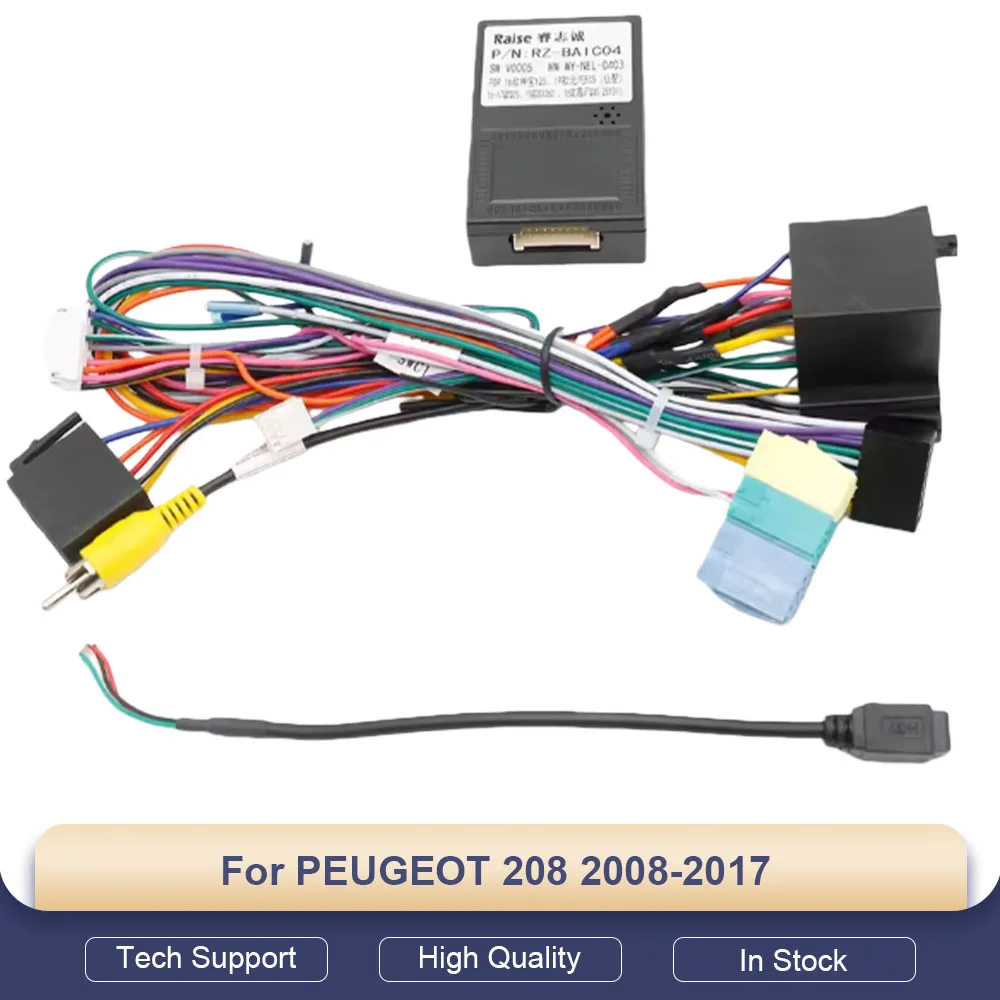 

Для PEUGEOT 208 2008-2017 (10,1 дюйма) автомобильный радиоприемник, Android, GPS, MP5, стереоплеер, 2 Din, головное устройство, панель, рама приборной панели, установка