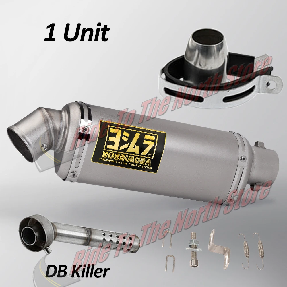 For Kawasaki250 400 900 BJ300/600 R3/6/15/25 K6/7/8/9 250NK 450SR S1000R DUKE200 RC390 ETC 51mm Universal Yoshimura Exhaust Pipe - Image 6