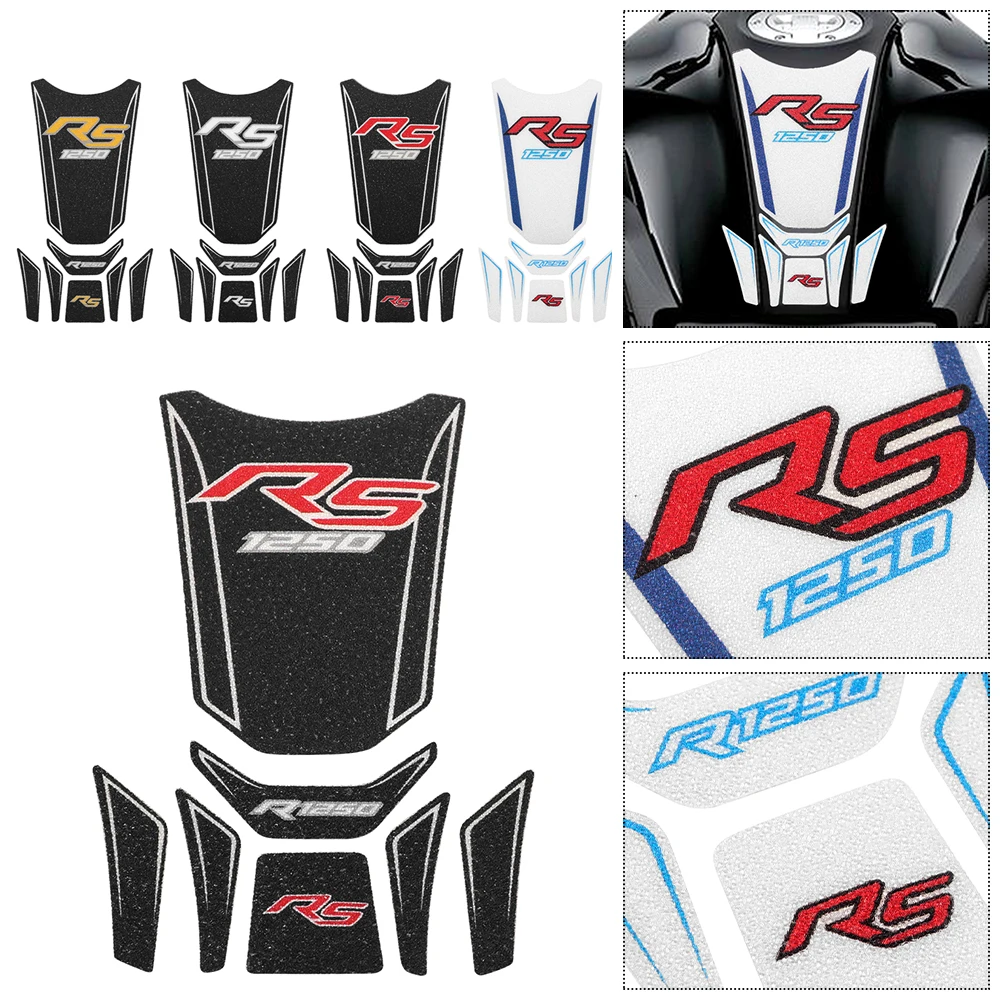 

Motorcycle Frosted Gas Fuel Oil Tank Pad Cover Protector Sticker Decals Fit for R1250RS R 1250 RS 2019 2020 2021 2022 2023 2024