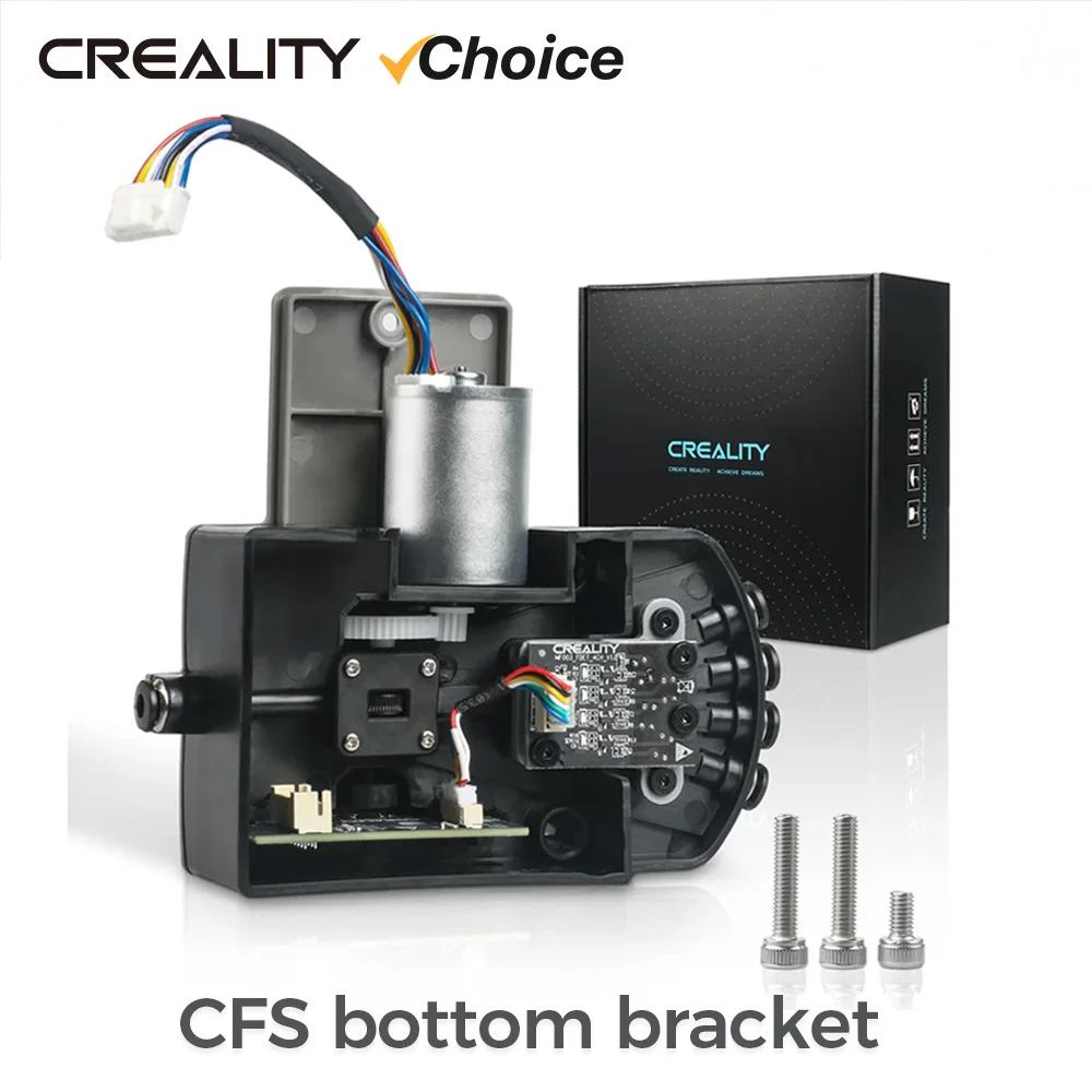 

Creality CFS Bottom Bracket Five-way Kit_brushless Motor_0.35A_24V_L11_flat Shaft_1 for K2 Plus CFS Original 3d Printer Parts