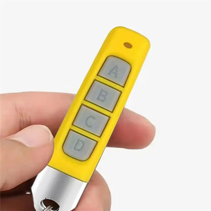 Compact Wireless Duplicator 433Mhz Remote Control 5Pcs Set For Garage Door Gate Systems Universal Compatibility Blue-Y41A